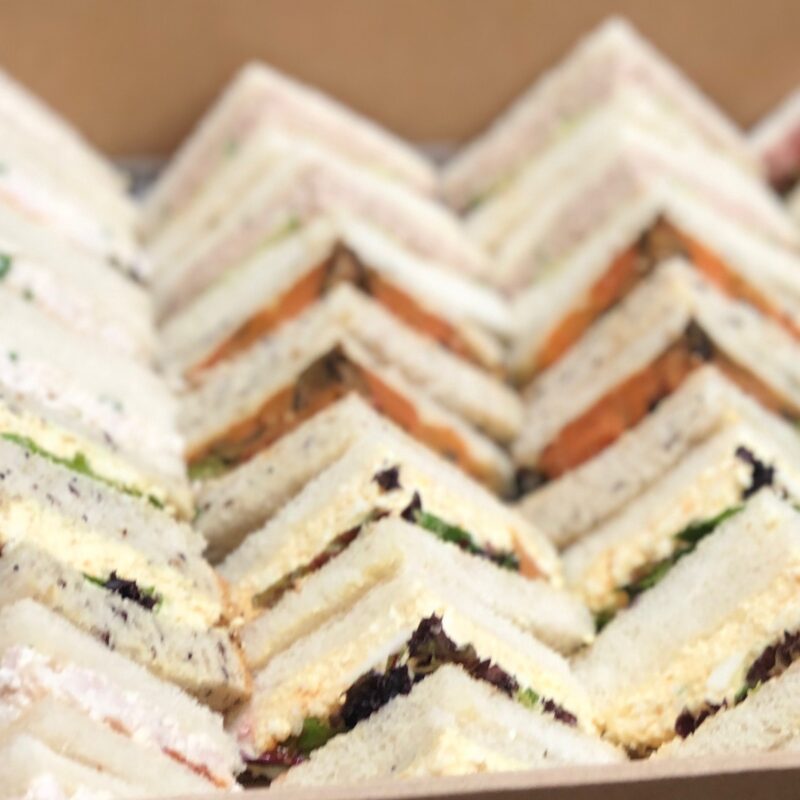Platter - Halal Sandwiches (24 pieces) - Executive points with assorted Halal fillings