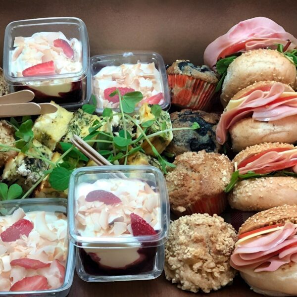 Breakfast variety platter to share - Box Collection (cold)