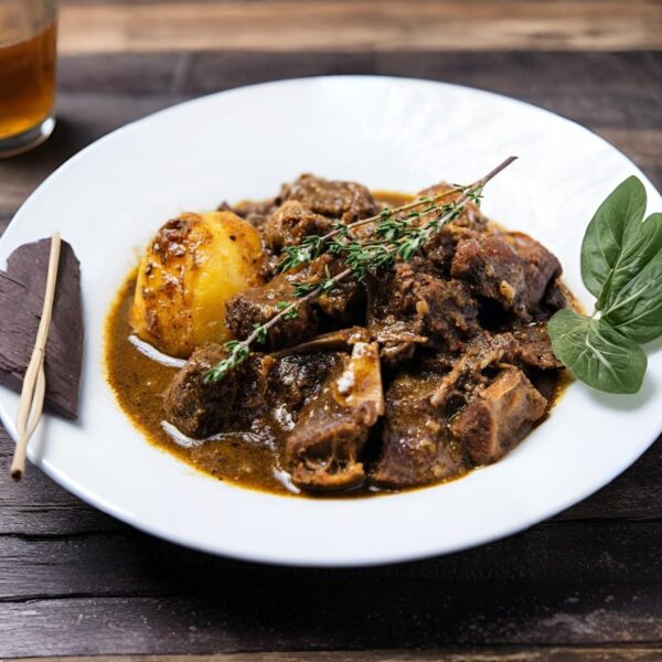 European beef ragu w rice