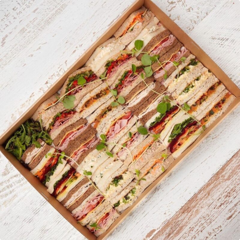 PLATTER - Sandwiches anyone? (36 pieces) - Executive points with assorted fillings