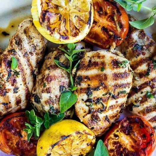 Platter - Tuscan herb lean skinless chicken breast box (12 pieces) (hot)
