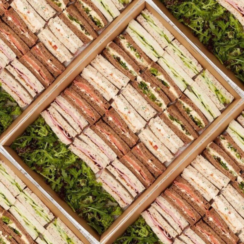 Platter - The Dorchester Hotel finger sandwich collection (30 pieces)
