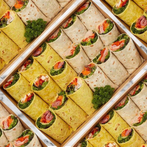 Wrap Box with gourmet fillings