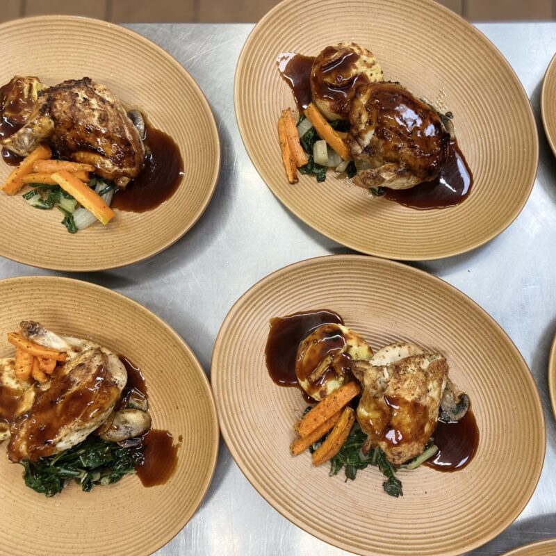 Hire - Crockery - Large Oval Brown Plate