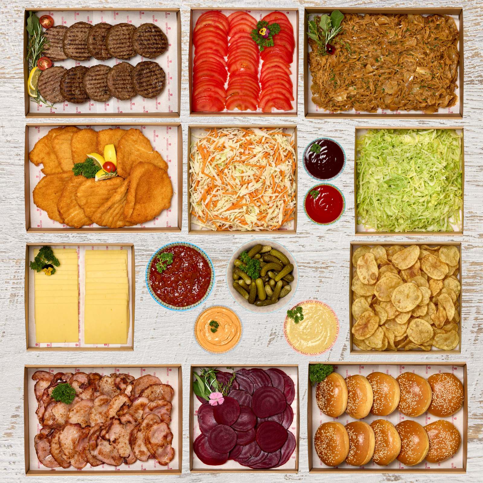 BBQ Package - Burger Bar from Your Private Chef