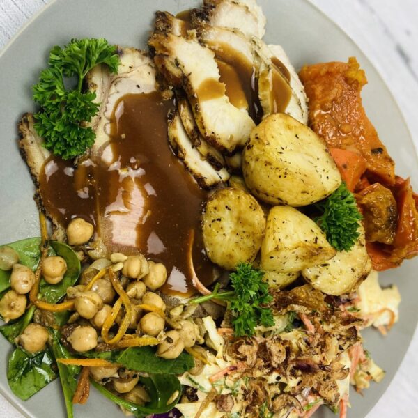 Christmas Lunch in a Box - served cold in individual box