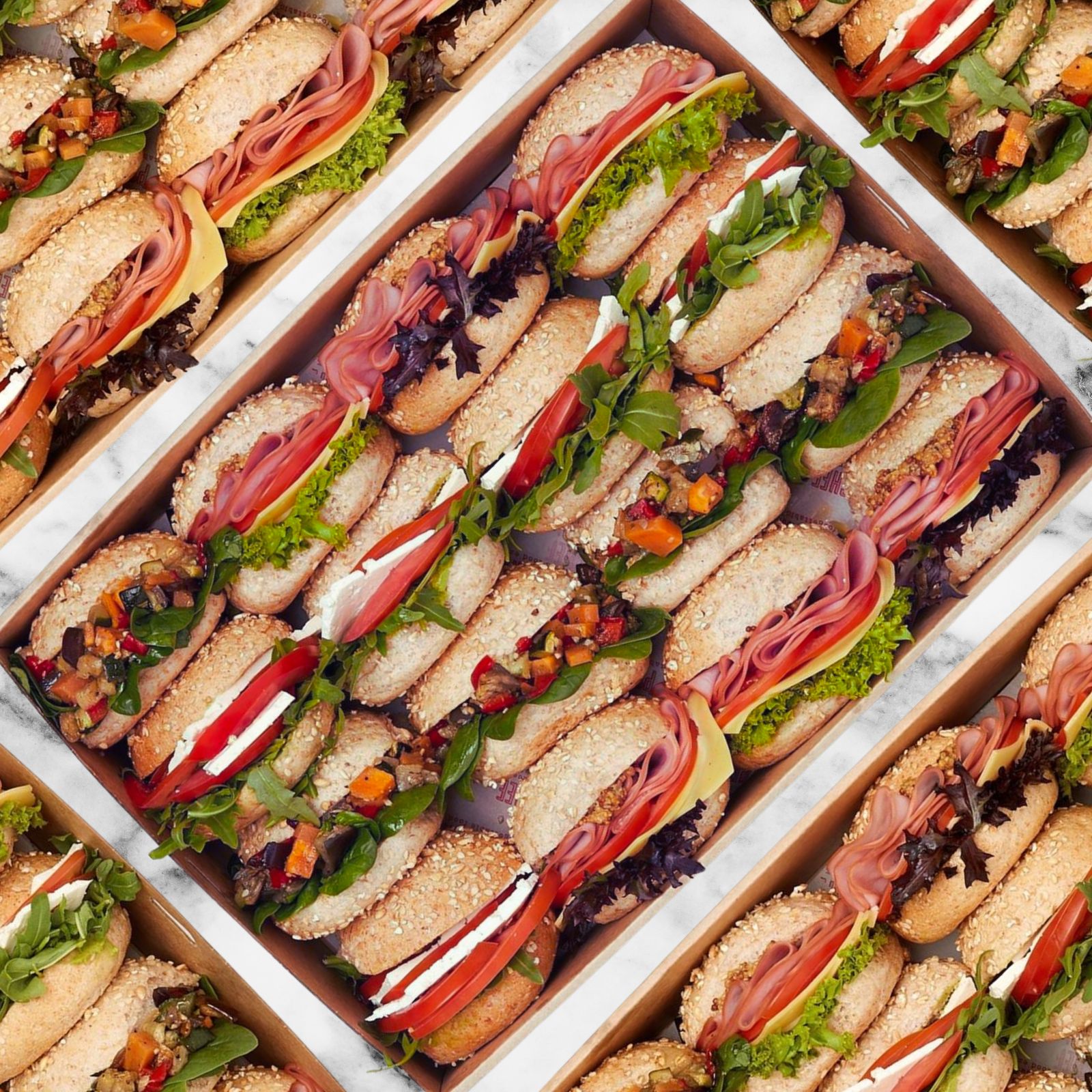 Ciabatta Variety Box - variety platter (Mini) (Cold) from Your Private Chef