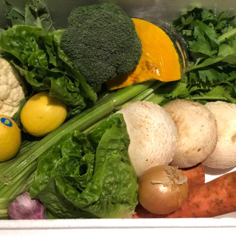 Steamed Seasonal Vegetables