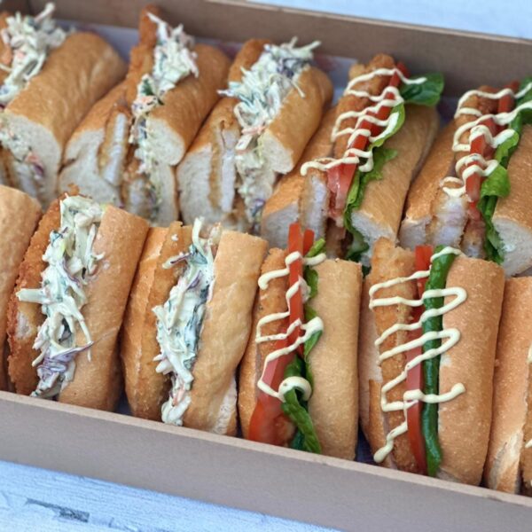 Platter - Fully Loaded Crunchy Chicken Schnitzel Rolls