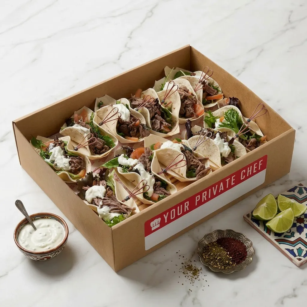 Hot Food Station - Souvlaki Bar from Your Private Chef