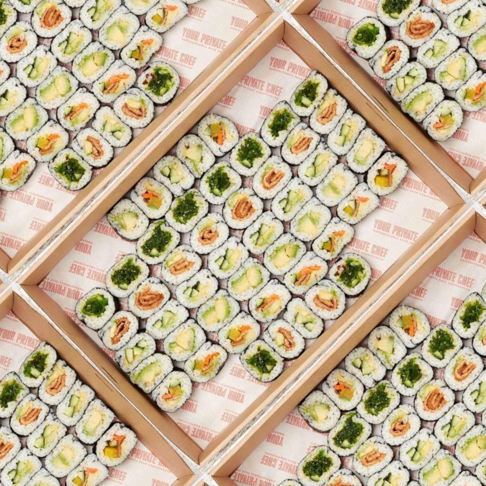 Platter - Gluten Free Sushi Box (50 pieces) from Your Private Chef