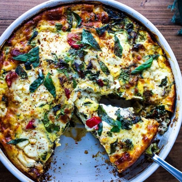 Frittata Large Tray (HOT) - Roast vegetable
