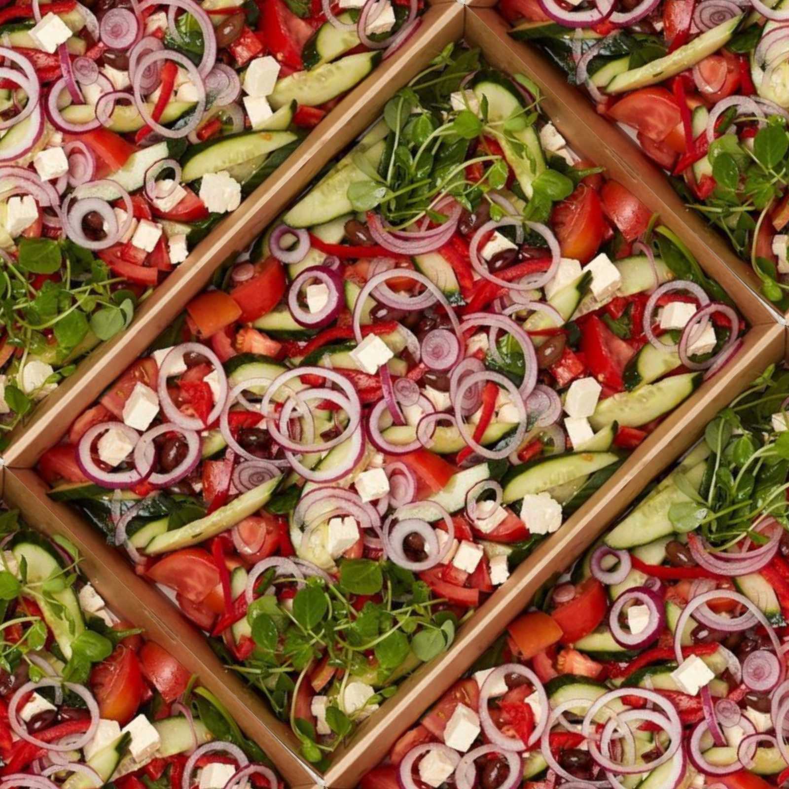 Salad Medium - Greek Salad (v, gf) serve 10-15 from Your Private Chef