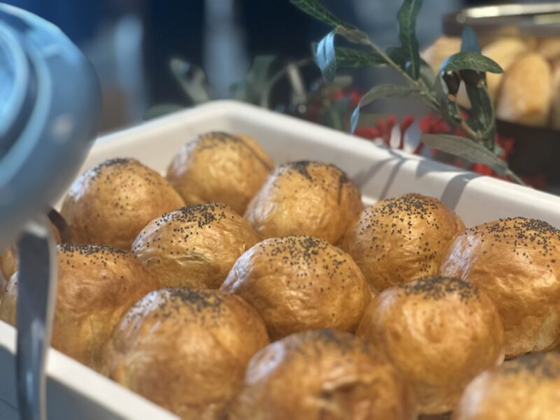 Mini beef wellingtons wrapped in flaky puff pastry - Image 2