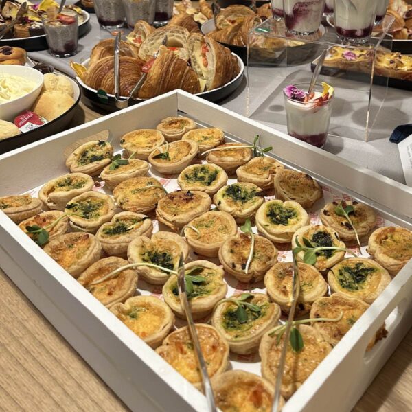 quiche platter
