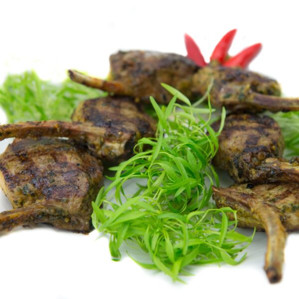 Spiced lamb kofta with cumin tzatziki