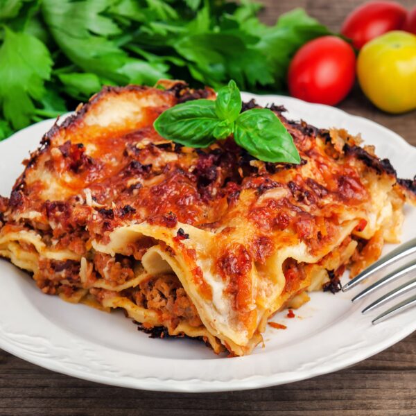 Spinach, ricotta and filo triangle (v)