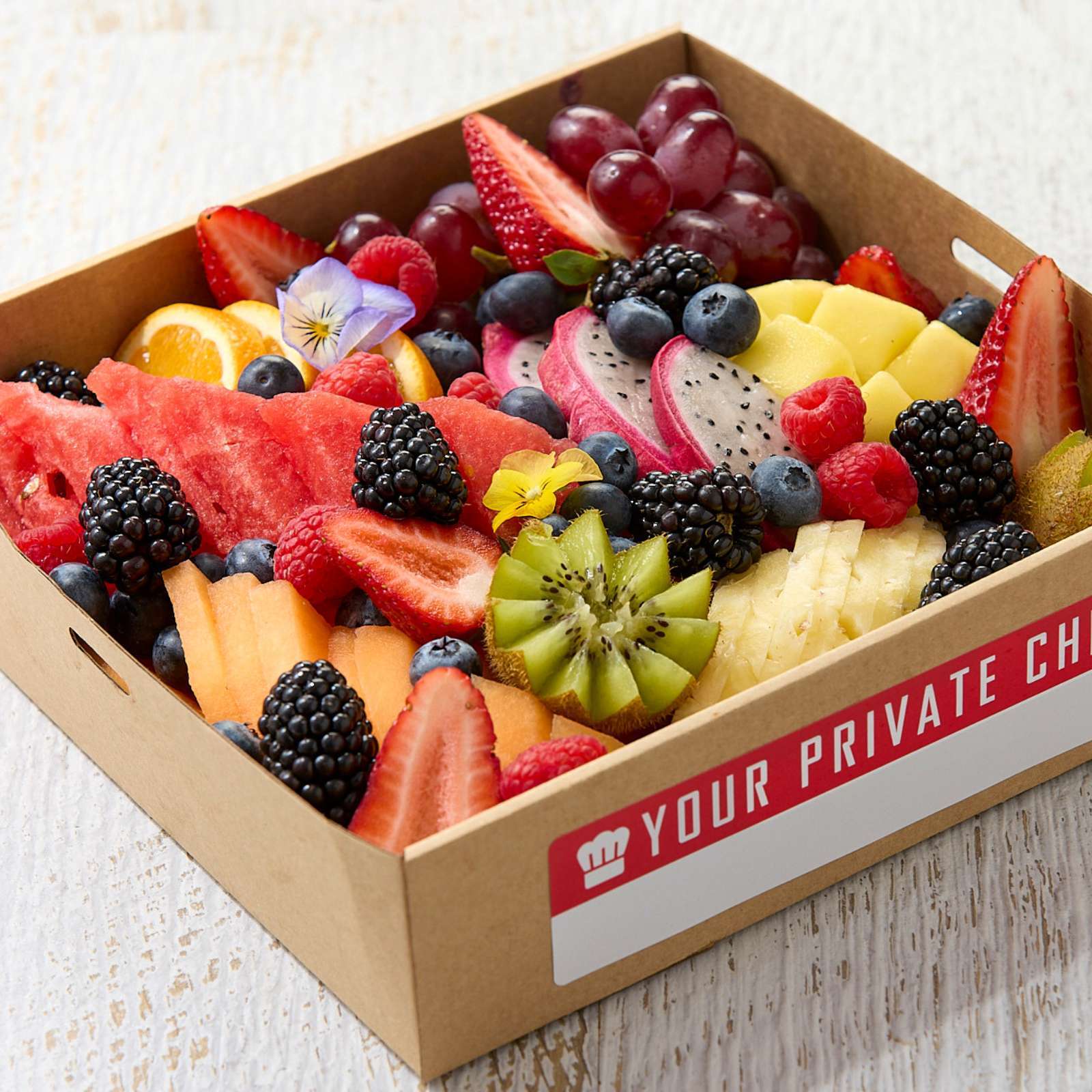 Seasonal Fresh Fruit Platter 2.8kg (serves 12-14) Medium Box from Your Private Chef